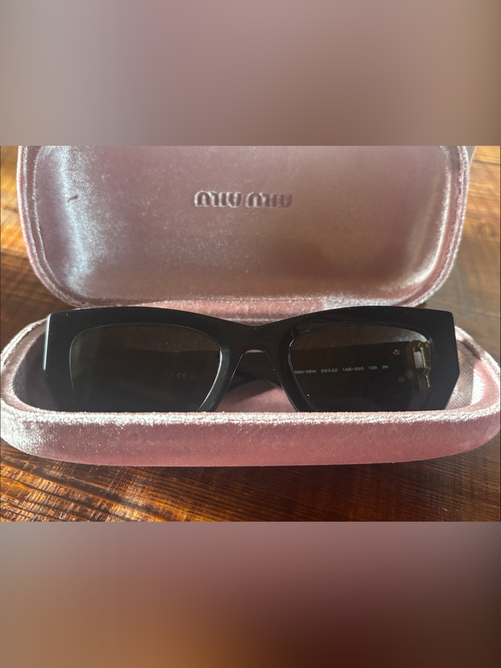 Miu Miu Black runway sunglasses - Picture 4 of 4